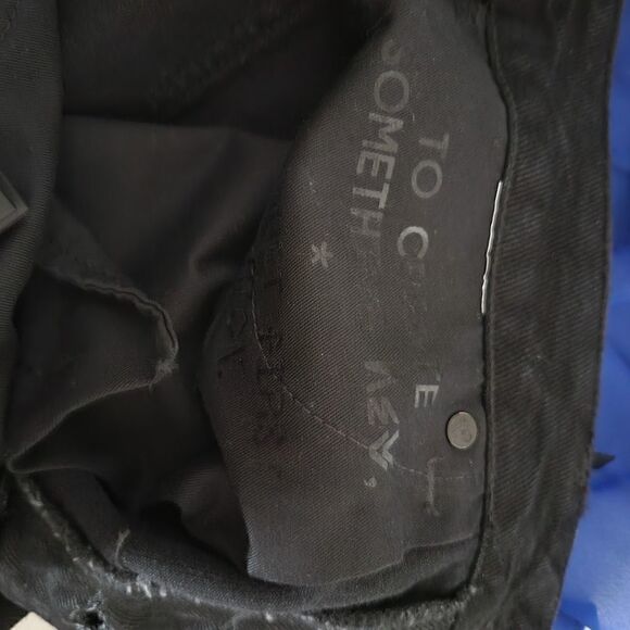 Unravel Project Ben Taverniti Denim Scarf Jeans Skirt 26 S NEW - Picture 12 of 15